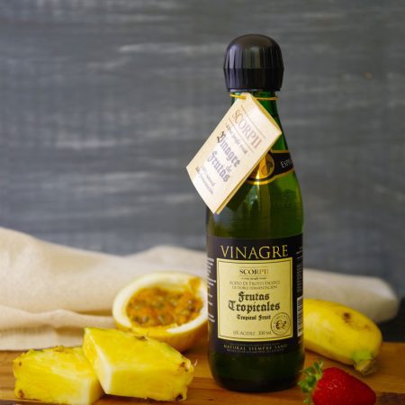 Tropical fruits vinegar