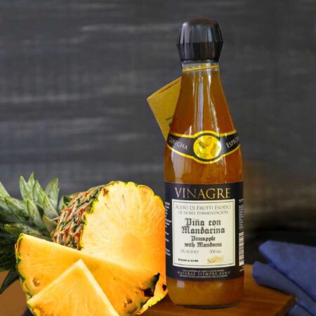 Pineapple with tangerine vinegar